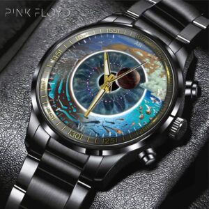 Pink Floyd Black Stainless Steel Watch GSW1365