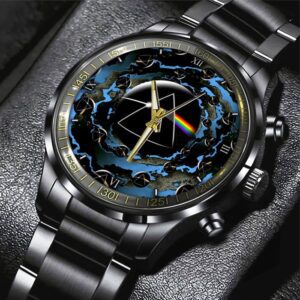 Pink Floyd Black Stainless Steel Watch GSW1391