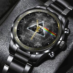 Pink Floyd Black Stainless Steel Watch GSW1401