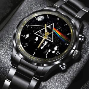 Pink Floyd Black Stainless Steel Watch GSW1443