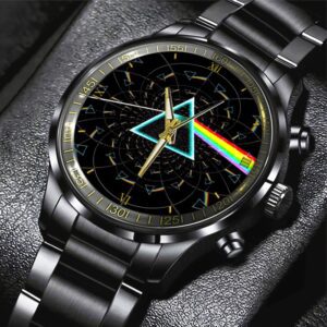 Pink Floyd Black Stainless Steel Watch GSW1461