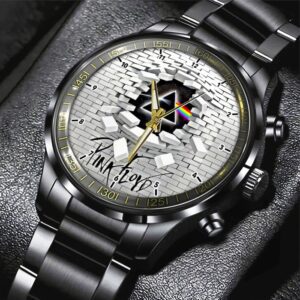 Pink Floyd Black Stainless Steel Watch GSW1484