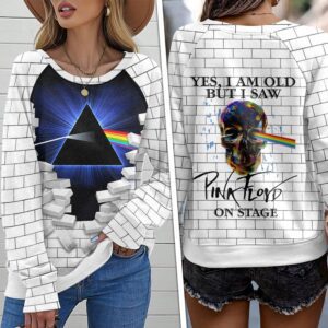 Pink Floyd Round Neck Raglan Sleeve Sweatshirt GRS1005
