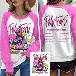Pink Floyd Round Neck Raglan Sleeve Sweatshirt GRS1029