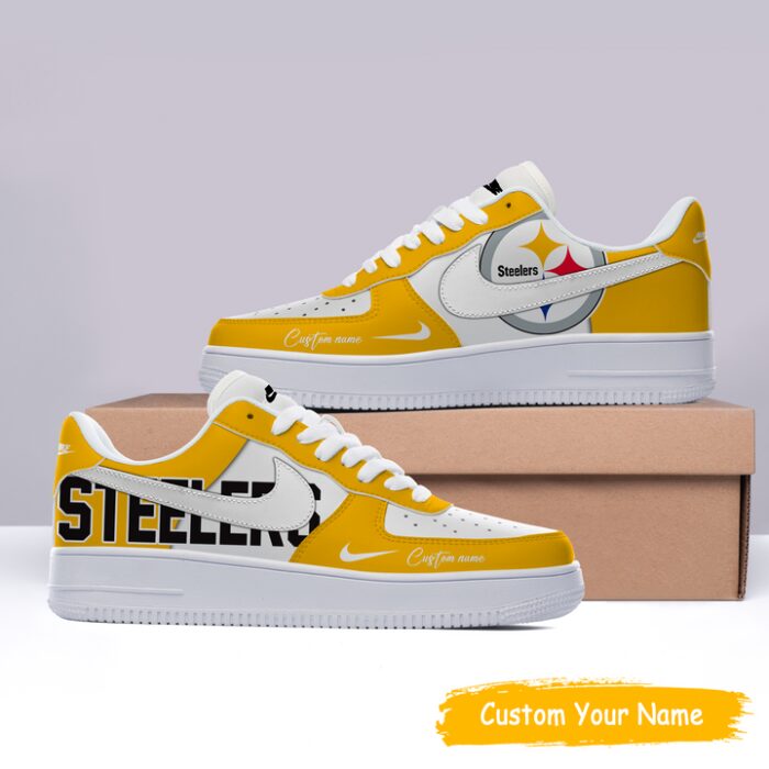 Pittsburgh Steelers Air Force 1 Sneakers AF1 Limited Shoes WAF1090