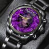 Prince Black Stainless Steel Watch GSW1325