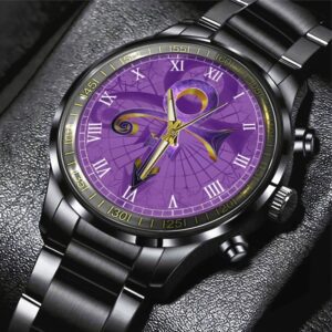 Prince Black Stainless Steel Watch GSW1464
