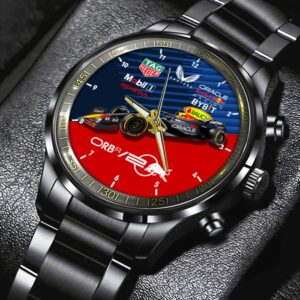 Red Bull Racing F1 Black Stainless Steel Watch GSW1340