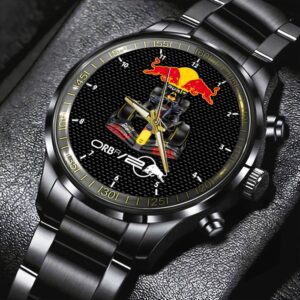 Red Bull Racing F1 Black Stainless Steel Watch GSW1370