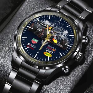 Red Bull Racing F1 Black Stainless Steel Watch GSW1435