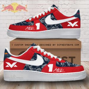 Red Bull Racing F1 x Max Verstappen Air Force 1 Sneaker AF Limited Shoes