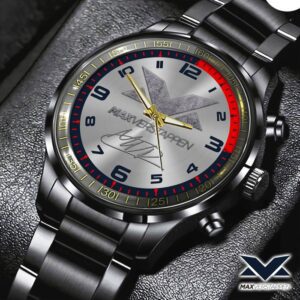 Red Bull Racing F1 x Max Verstappen Black Stainless Steel Watch GSW1013