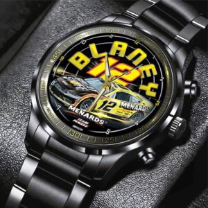 Ryan Blaney Black Stainless Steel Watch GSW1459