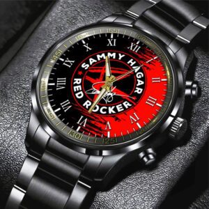 Sammy Hagar Black Stainless Steel Watch GSW1165