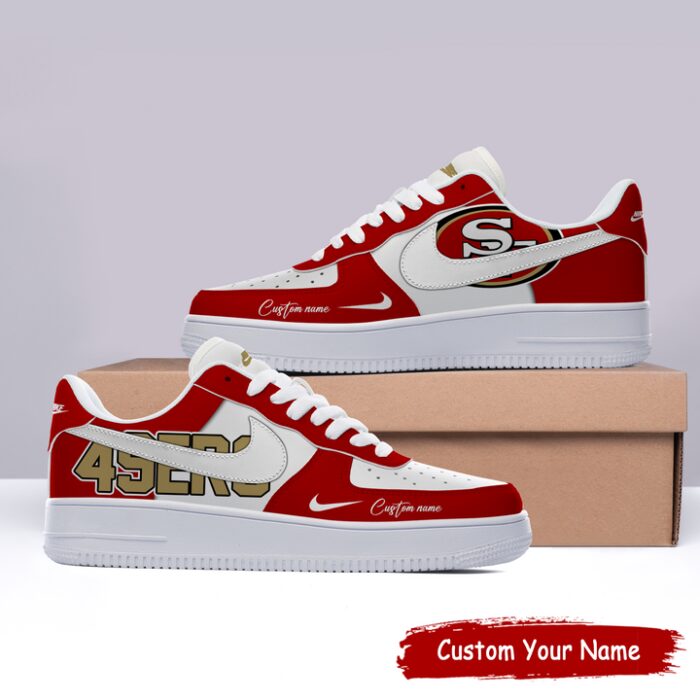 San Francisco 49ers Air Force 1 Sneakers AF1 Limited Shoes WAF1092