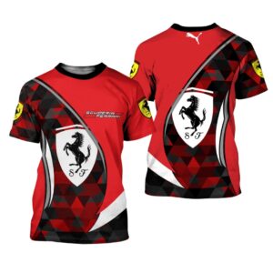 Scuderia Ferrari Unisex 3D T-Shirt TGI340