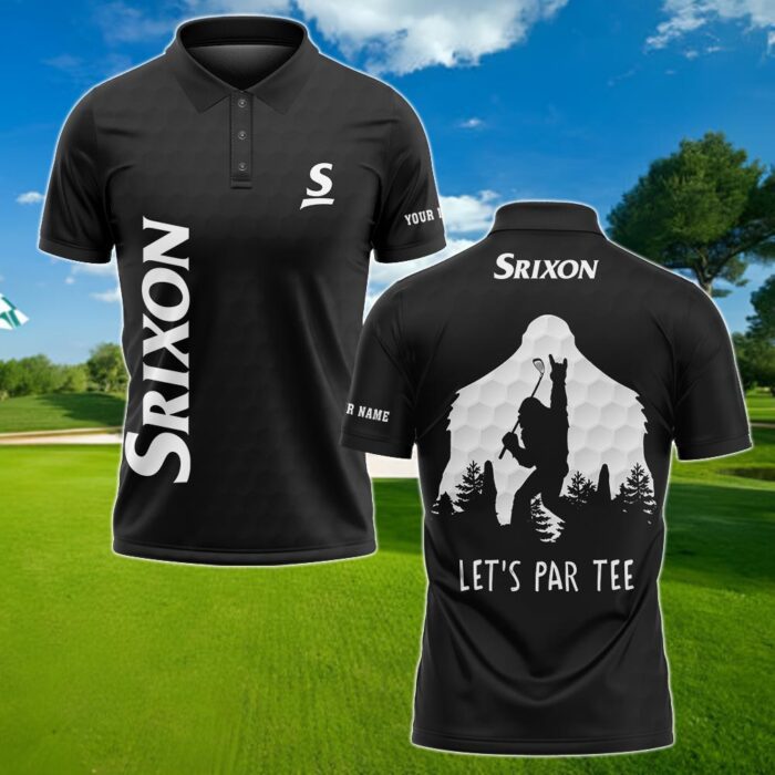 Srixon Bigfoot Let's Par Tee Personalized Golf Polo Shirt