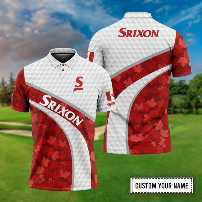 Srixon Golf X Canada Personalized Polo Shirt