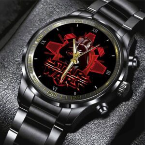 Star Wars Black Stainless Steel Watch GSW1105