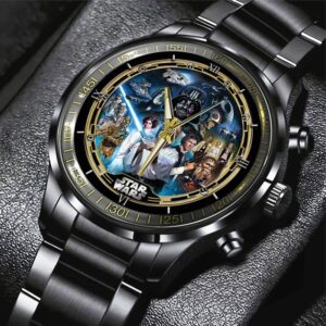 Star Wars Black Stainless Steel Watch GSW1164