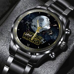 Star Wars Black Stainless Steel Watch GSW1245