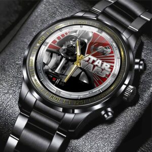Star Wars Black Stainless Steel Watch GSW1262