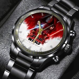 Star Wars Black Stainless Steel Watch GSW1287