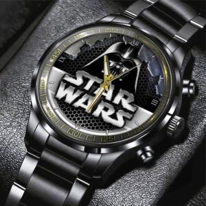 Star Wars Black Stainless Steel Watch GSW1357