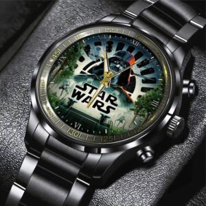 Star Wars Black Stainless Steel Watch GSW1362