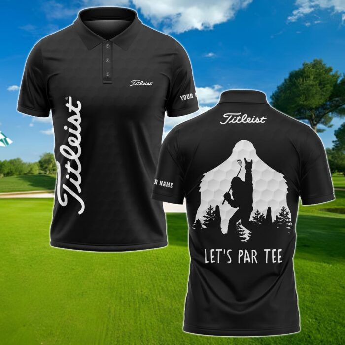 Titleist Bigfoot Let's Par Tee Personalized Golf Polo Shirt