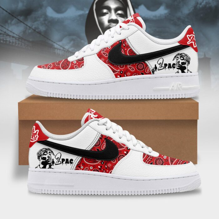 Tupac Shakur Air Low-Top Sneakers AF1 Limited Shoes ARA1130