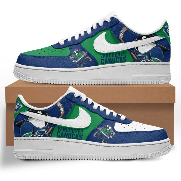 Vancouver Canucks Air Low-Top Sneakers AF1 Limited Shoes ARA1233