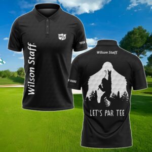 Wilson Staff Bigfoot Let's Par Tee Personalized Golf Polo Shirt