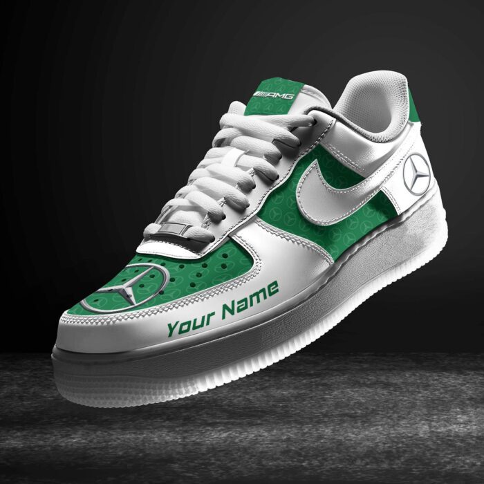 AMG Green Air Force 1 Sneakers AF1 Limited Shoes For Cars Fan LAF2181