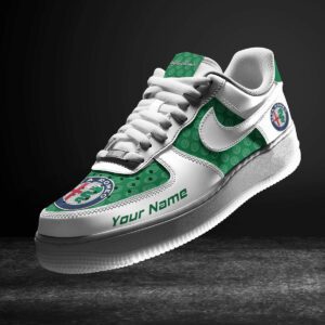 Alfa Romeo Green Air Force 1 Sneakers AF1 Limited Shoes For Cars Fan LAF2571