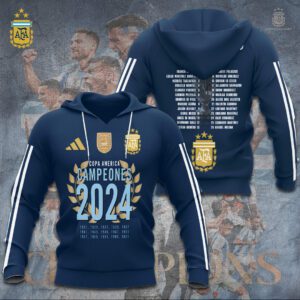 Argentina National Football Team 3D Unisex Hoodie GUD1101