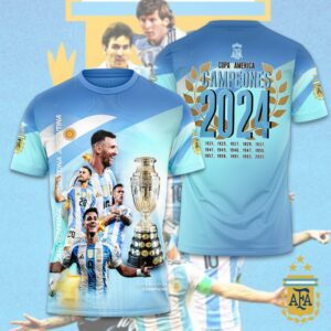 Argentina National Football Team 3D Unisex T-Shirt GUD1423