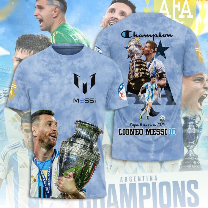 Argentina National Football Team 3D Unisex T-Shirt GUD1454