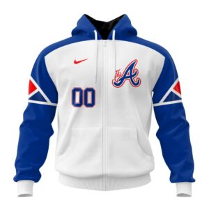 Atlanta Braves MLB Personalized 2024 City Connect 3D Zip Hoodie CCN1029