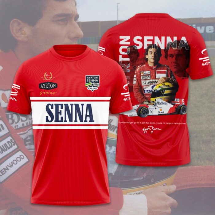 Ayrton Senna 3D Unisex T-Shirt GUD1338