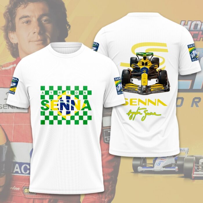 Ayrton Senna 3D Unisex T-Shirt GUD1343