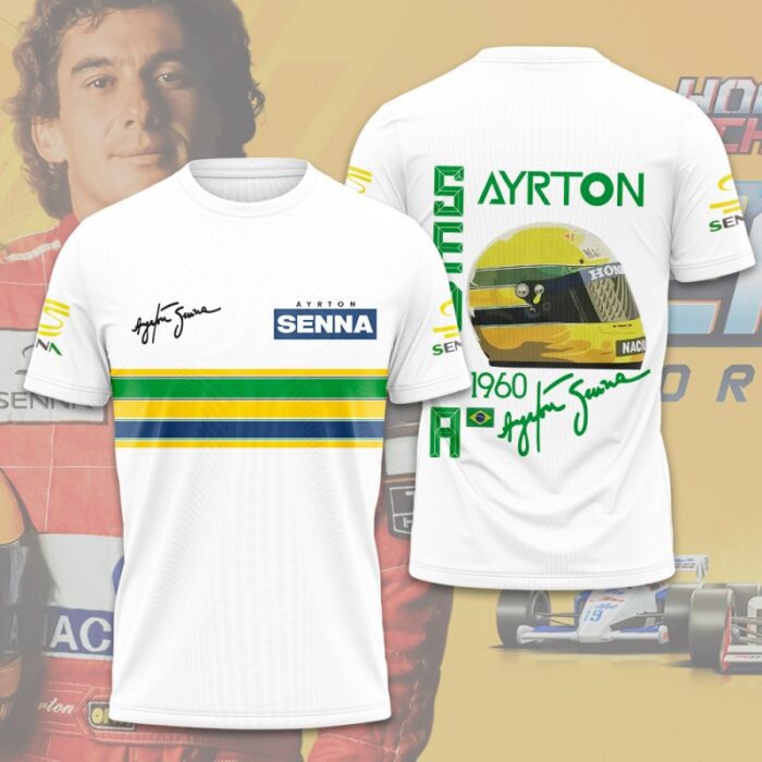 Ayrton Senna 3D Unisex T-Shirt GUD1346