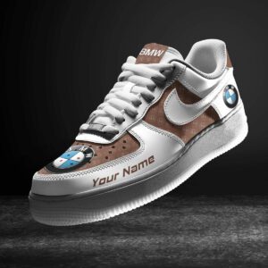 BMW Brown Air Force 1 Sneakers AF1 Limited Shoes For Cars Fan LAF2176