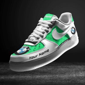 BMW Light Green Air Force 1 Sneakers AF1 Limited Shoes For Cars Fan LAF2172