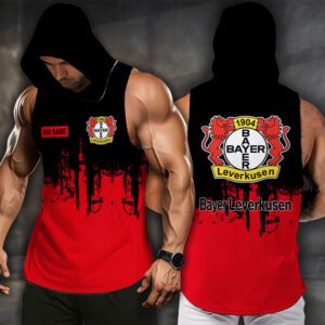 Bayer 04 Leverkusen Men Workout Hoodie Tank Tops WHT1351