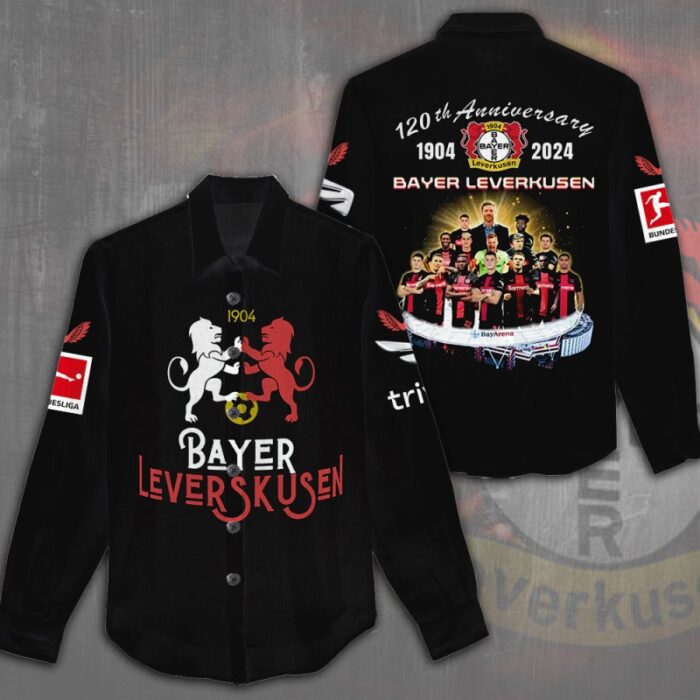 Bayer Leverkusen Women Casual Shirt 3D Linen Shirt GWS1170