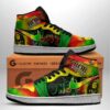 Bob Marley Air Jordan 1 Sneaker JD1 Shoes For Fans GSS1015
