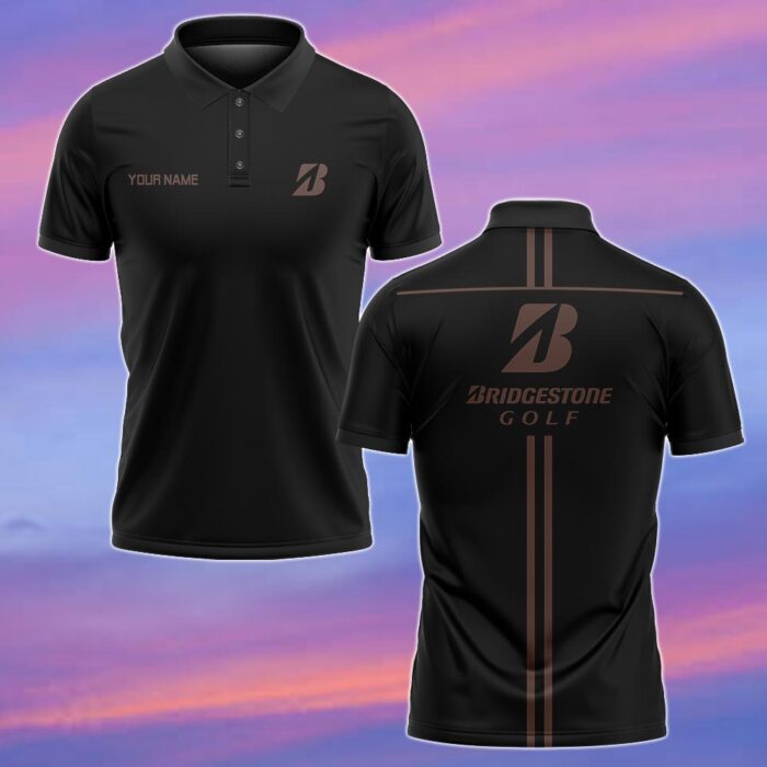 Bridgestone Personalized Golf Polo Shirts - Brown WPL1001