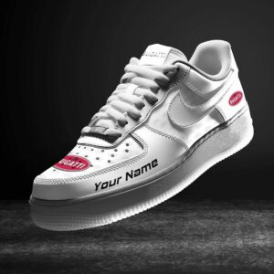 Bugatti White Air Force 1 Sneakers AF1 Limited Shoes For Cars Fan LAF2839