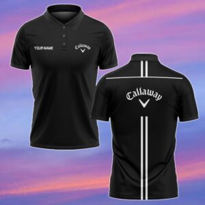 Callaway Personalized Golf Polo Shirts - White WPL1036
